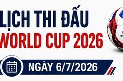 Lịch World Cup 2026 ngày 6/7: Brazil chạm trán Na Uy, Anh quyết đấu Mexico