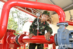 Giữ kho xăng dầu mùa nắng nóng