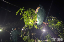 Lực lượng vũ trang tỉnh Quảng Ninh khẩn trương khắc phục hậu quả b&atilde;o số 1