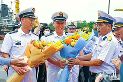 Biên đội tàu Hải quân Quân Giải phóng nhân dân Trung Quốc thăm hữu nghị TP Hồ Chí Minh