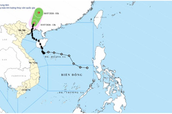Tin cuối c&ugrave;ng về b&atilde;o số 1: Suy yếu th&agrave;nh &aacute;p thấp nhiệt đới tại Trung Quốc