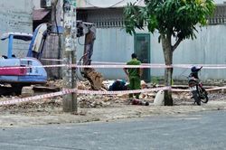 Xử lý an toàn đầu đạn tìm thấy khi đào móng xây nhà