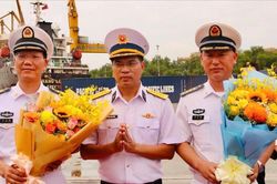 Biên đội tàu Hải quân Trung Quốc thăm TPHCM