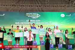 Sôi nổi Giải Vietcombank Mekong Delta Cross Country Marathon TP Cần Thơ 2026