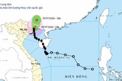 Bão số 1 di chuyển chậm, giảm cường độ và khả năng suy yếu trong ngày 5/7
