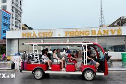 Đặc khu Cô Tô bố trí 10 chuyến tàu đưa du khách trở về đất liền sau bão số 1