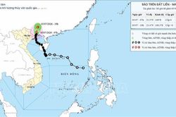 Bão số 1 giữ nguyên cường độ, hướng di chuyển trên khu vực phía Nam tỉnh Quảng Tây (Trung Quốc)