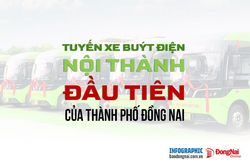 [Infographic] Những ai được miễn, giảm giá vé tuyến xe buýt điện nội thành đầu tiên của Đồng Nai?