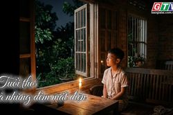 Ngăn ký ức: Tuổi thơ và những đêm mất điện