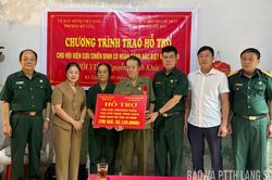 Hỗ trợ cựu chiến binh có hoàn cảnh khó khăn