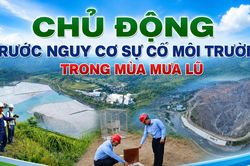 Chủ động trước nguy cơ sự cố môi trường trong mùa mưa lũ