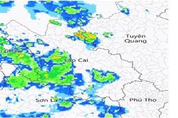 Cảnh báo dông, lốc, sét, mưa đá và mưa lớn cục bộ tại nhiều địa phương ở Lào Cai