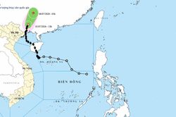 Tin cuối cùng về bão số 1 ngày 05/07/2026: Suy yếu thành áp thấp nhiệt đới tại Trung Quốc