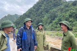 Mưa lớn gây thiệt hại nhiều tài sản tại xã Mường La