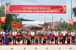 Kh&aacute;nh th&agrave;nh cầu Th&agrave;nh Vượng, x&atilde; B&igrave;nh Th&agrave;nh