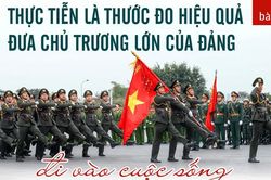 Bài cuối: Thực tiễn là thước đo hiệu quả đưa chủ trương lớn của Đảng đi vào cuộc sống