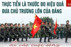 Bài cuối: Thực tiễn là thước đo hiệu quả đưa chủ trương lớn của Đảng đi vào cuộc sống