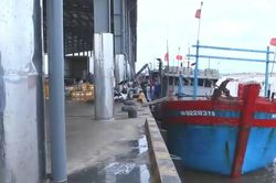 Phần lớn tàu thuyền Ninh Bình đã vào nơi tránh trú an toàn