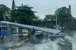 B&atilde;o số 1 suy yếu th&agrave;nh &aacute;p thấp nhiệt đới
