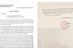 Lá thư đặc biệt gửi những người phá án