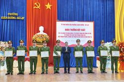 Lâm Đồng: Biểu dương 33 cá nhân tiêu biểu trong phong trào bảo vệ an ninh Tổ quốc