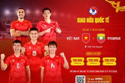 Vé xem tuyển Việt Nam gặp Myanmar có giá từ 100.000 đồng