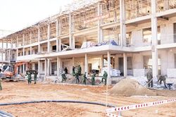 Trên những công trình đang tăng tốc
