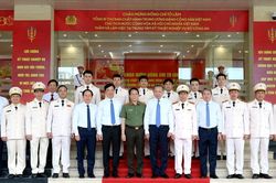[Ảnh] Tổng Bí thư, Chủ tịch nước Tô Lâm làm việc với Trung tâm Kỹ thuật nghiệp vụ, Bộ Công an