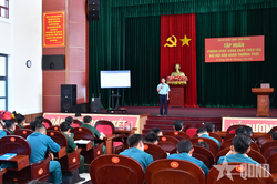 An Giang: Tập huấn phòng cháy, chữa cháy trên tàu Hải đội Dân quân thường trực