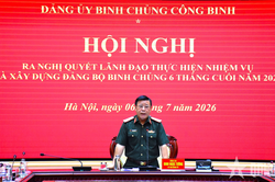Lãnh đạo hiệu quả toàn diện các mặt công tác, xây dựng lực lượng công binh vững mạnh