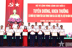 Vùng Cảnh sát biển 2: Tuyên dương tập thể, cá nhân đạt thành tích xuất sắc trong hội thi các cấp