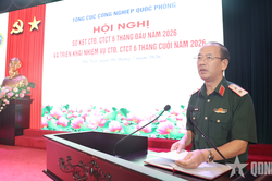 Tổng cục C&ocirc;ng nghiệp quốc ph&ograve;ng triển khai hiệu quả c&ocirc;ng t&aacute;c Đảng, c&ocirc;ng t&aacute;c ch&iacute;nh trị