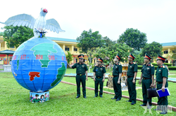 Trung đoàn 246 (Sư đoàn 346, Quân khu 1) hoàn thành tốt các nội dung Hội thi 'Doanh trại chính quy, xanh, sạch, đẹp''