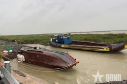 154 ng&ocirc;i nh&agrave; bị hư hỏng, 13 t&agrave;u, b&egrave;, mảng bị tr&ocirc;i dạt, ch&igrave;m