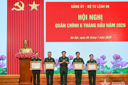 Bộ tư lệnh 86 tổ chức Hội nghị Quân chính 6 tháng đầu năm 2026