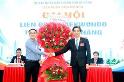 Ông Trần Chí Cường tái đắc cử chức Chủ tịch Liên đoàn Taekwondo TP Đà Nẵng