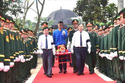 Đưa 173 hài cốt liệt sĩ về với đất mẹ