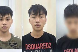 Công an phường Láng bắt giữ nhóm thanh thiếu niên mang hung khí gây rối