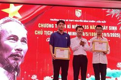 Nam sinh Trường Nguyễn Bỉnh Khiêm trưởng thành từ những lần chưa chạm tới đích