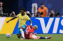 Trực tiếp Brazil vs Na Uy 0-0 (hiệp 2): Halaand chỉ thiếu một ch&uacute;t l&agrave; c&oacute; b&agrave;n thắng