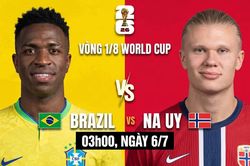 Trực tiếp Brazil vs Na Uy 0-0 (Hiệp 1): Penalty cho Brazil