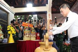 Thủ tướng dự Lễ triển khai tìm kiếm, quy tập hài cốt liệt sĩ tại Công viên Lê Thị Riêng