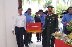 An Giang đón hài cốt liệt sĩ hy sinh tại Campuchia về với đất mẹ