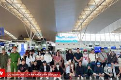 Giải cứu 34 người nước ngoài sập bẫy 'việc nhẹ lương cao'