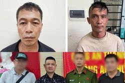 Ba đối tượng truy n&atilde; nguy hiểm bị bắt giữ, vận động đầu th&uacute;