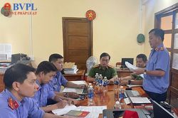 VKSND Khu vực 13 tỉnh An Giang trực tiếp kiểm sát tại Công an cấp xã