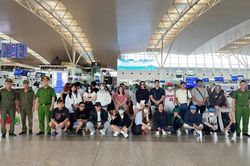 Giải cứu 34 người nước ngoài bị dụ sang Việt Nam làm việc cho đường dây lừa đảo