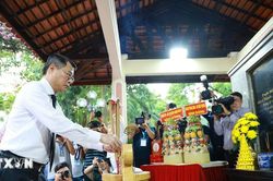 Thủ tướng dự Lễ triển khai tìm kiếm, quy tập hài cốt liệt sỹ tại Công viên Lê Thị Riêng