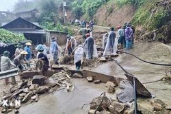 Ho&agrave;n lưu b&atilde;o số 1 g&acirc;y nhiều thiệt hại tại L&agrave;o Cai, Cao Bằng