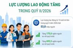 Lực lượng lao động tăng trong qu&yacute; II/2026